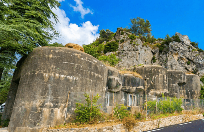 הביצורים של קו מז'ינו ליד סנט-אנייס